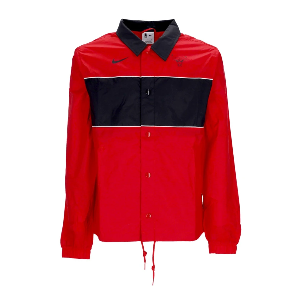 Nike Red Training Jackets, Male, Xl, Chicago Bulls Lightweight Jacket