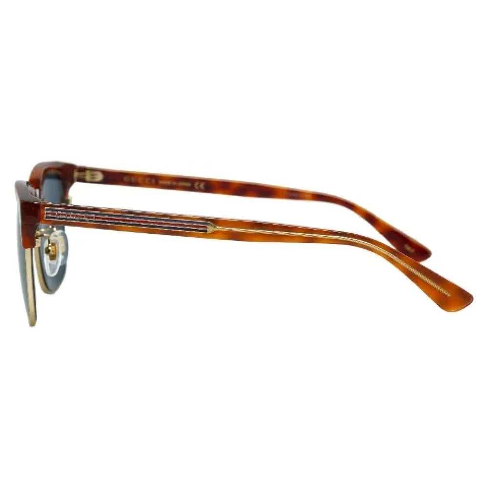 Gucci Vintage Pre-owned Plastic sunglasses Brown Dames