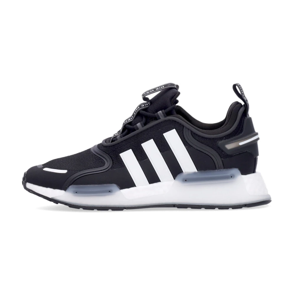 Adidas Men's Black Low-Top Sneakers With Boost Cushioning