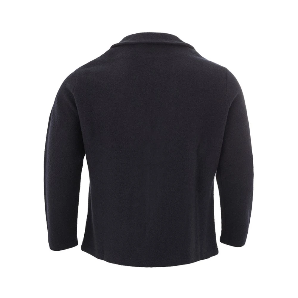 Kangra Elegante Blauwe Wollen Jas voor Mannen Blue Heren
