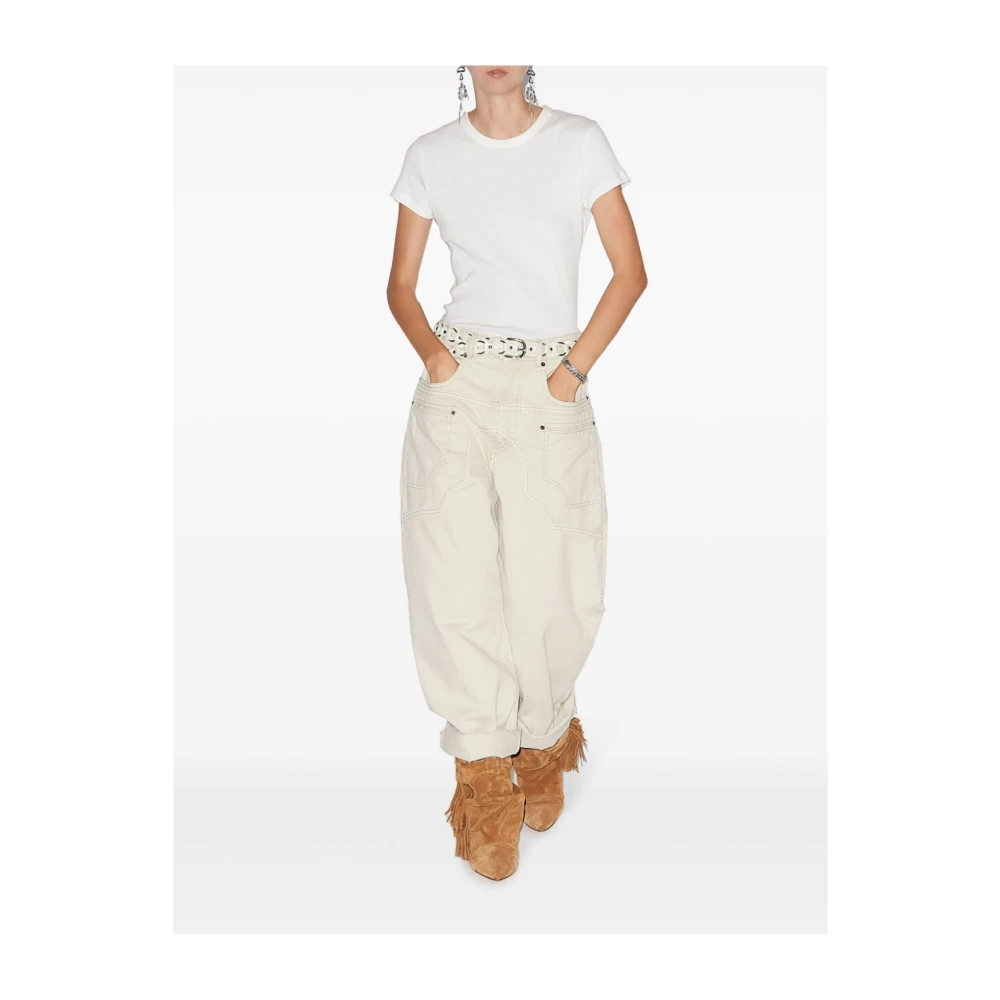 Isabel marant Beige Jeans voor Vrouwen Beige Dames