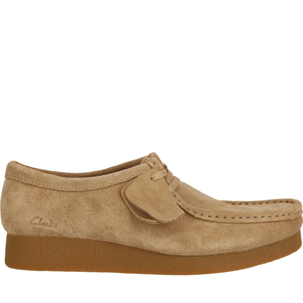 Shoes > Flats > Laced Shoes - - Clarks - Modalova