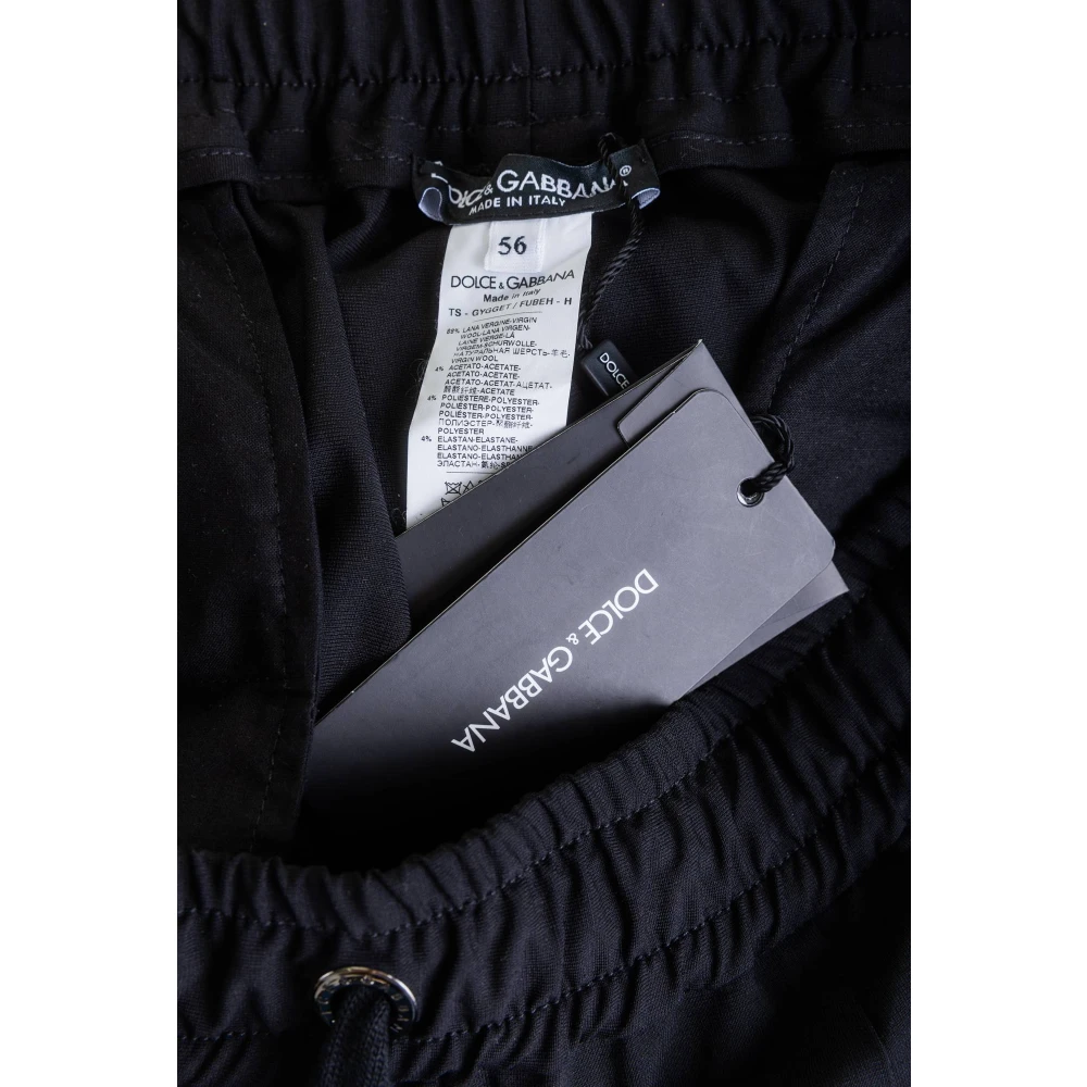 Dolce & Gabbana Cargo Broek voor Mannen Black Heren