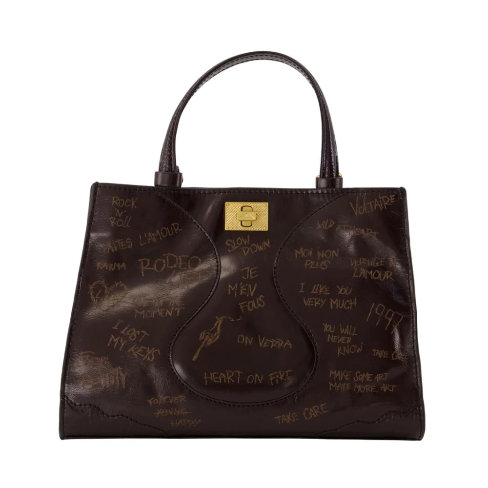 Zadig & Voltaire Donna Marrone - Jack Nano Vintage Patent Bag - Bags - One Size