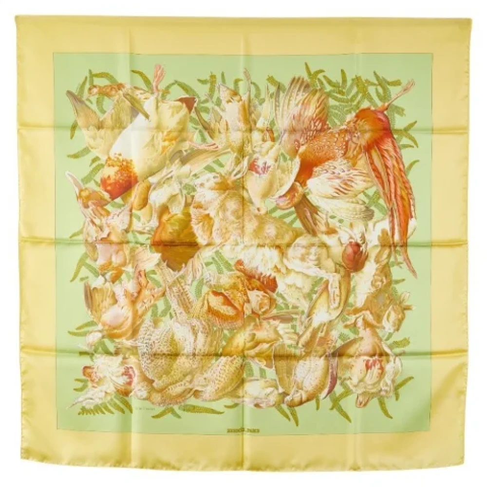 Pre-owned > Pre-owned Accessories > Pre-owned Scarves - - Hermès Vintage - Modalova