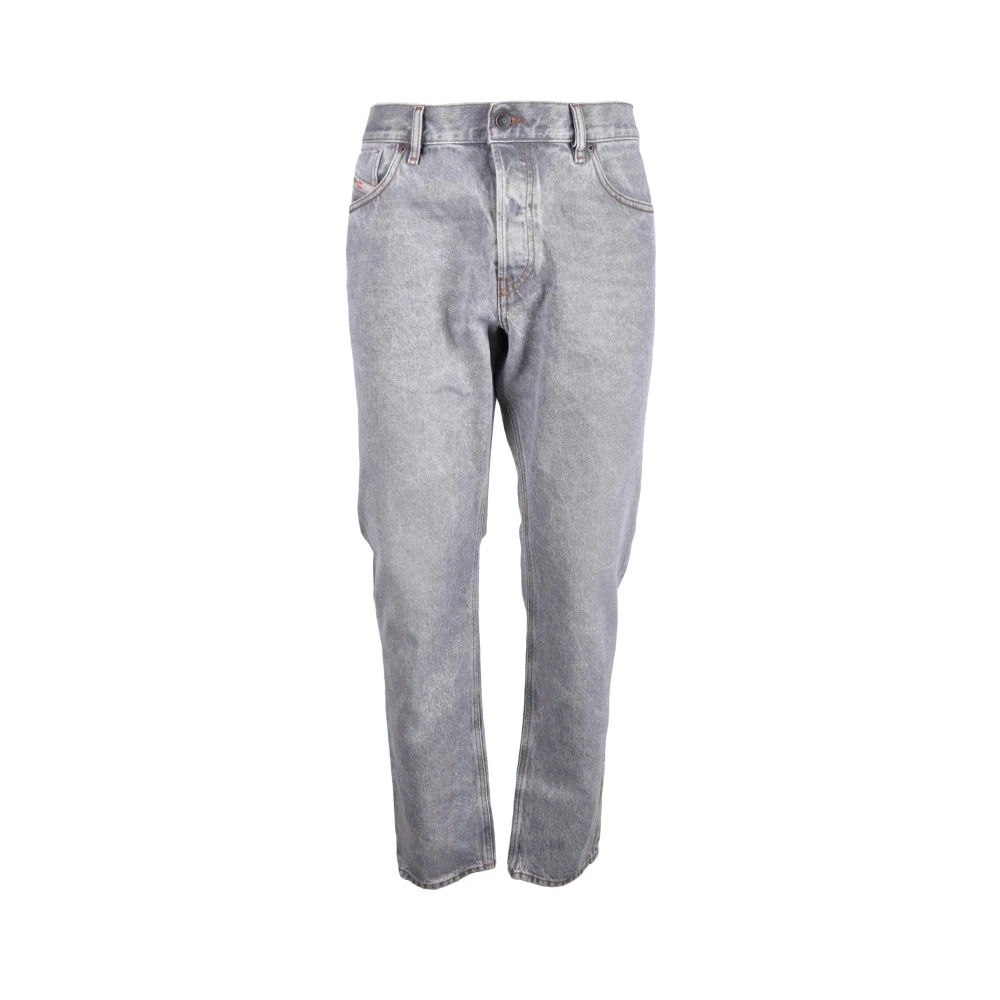 Diesel Klassieke katoenen jeans Gray Heren
