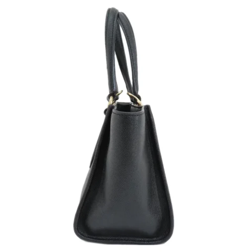 Coach Pre-owned Plastic handbags Black Dames