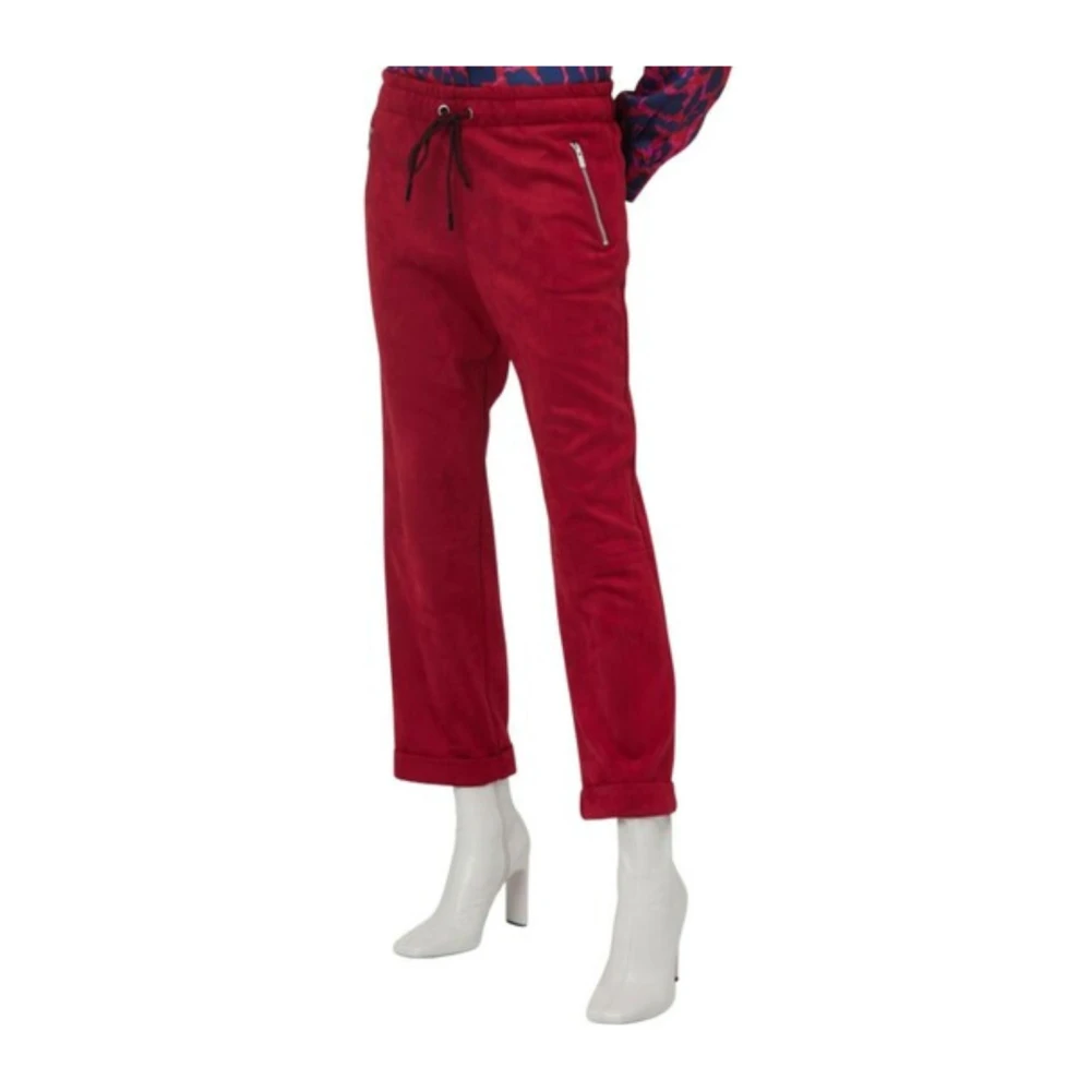 Silvian Heach Red Joggers - Female - Sweatpants - 2XS - Trousers