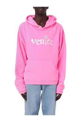 sweat-a-capuche-rose-decontracte