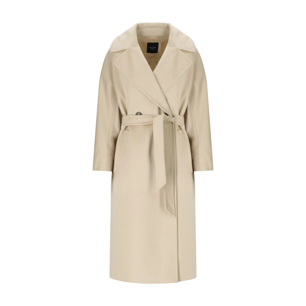 Weekend Max Mara Damen Beige Mäntel, Sgröße: