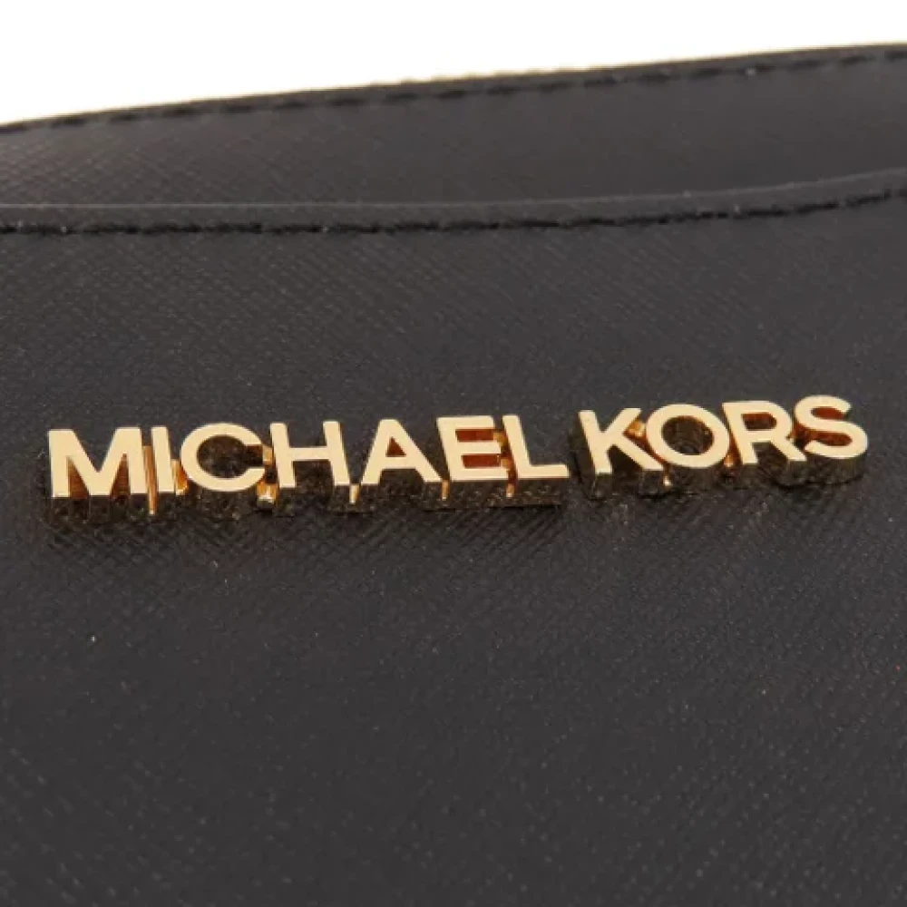 Michael Kors Pre-owned Leather shoulder-bags Black Dames