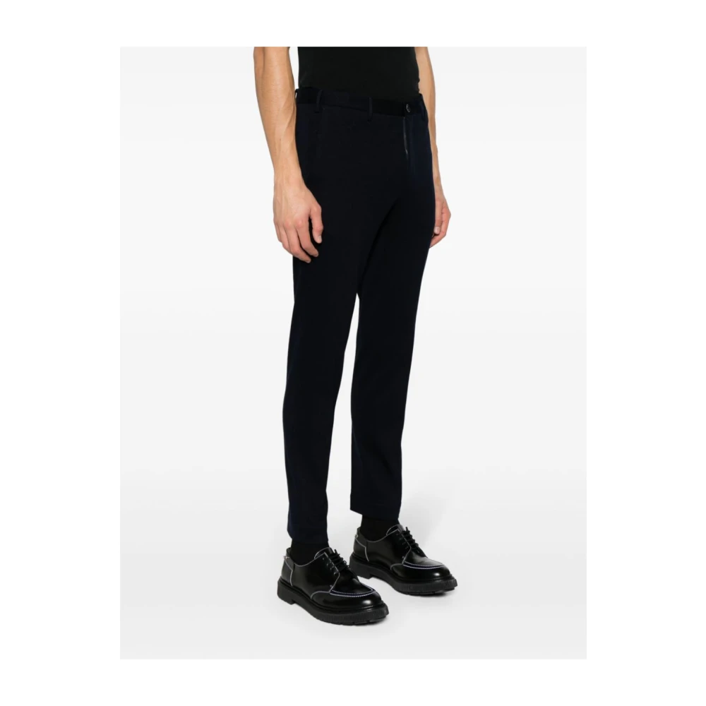 Incotex Marine Chino Broek Blue Heren