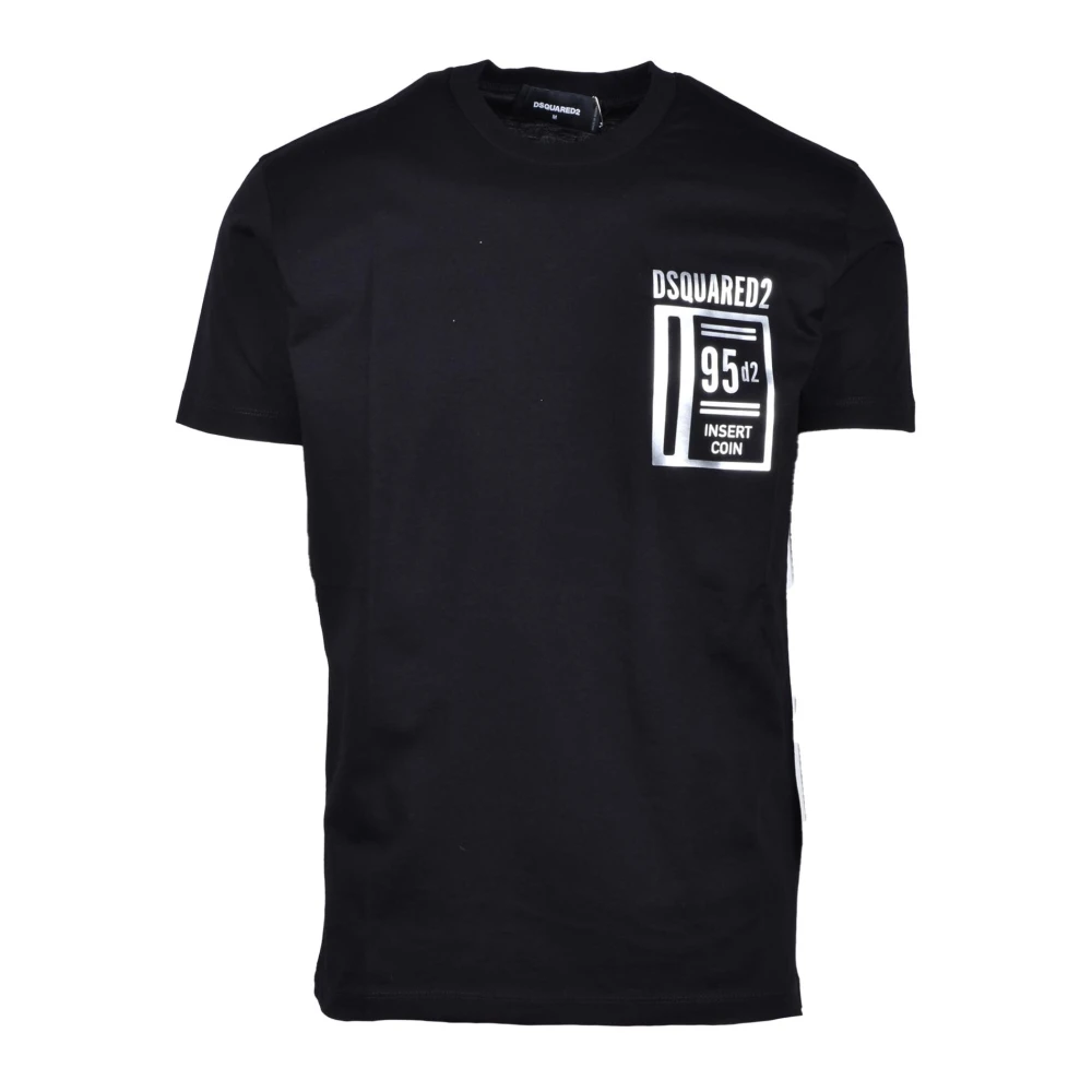 Dsquared2 Katoenen T-shirt Black Heren
