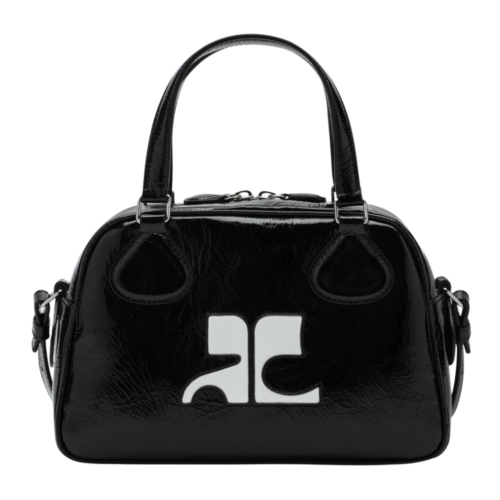 Courrèges Middelgrote Handtas Reedition Black Dames