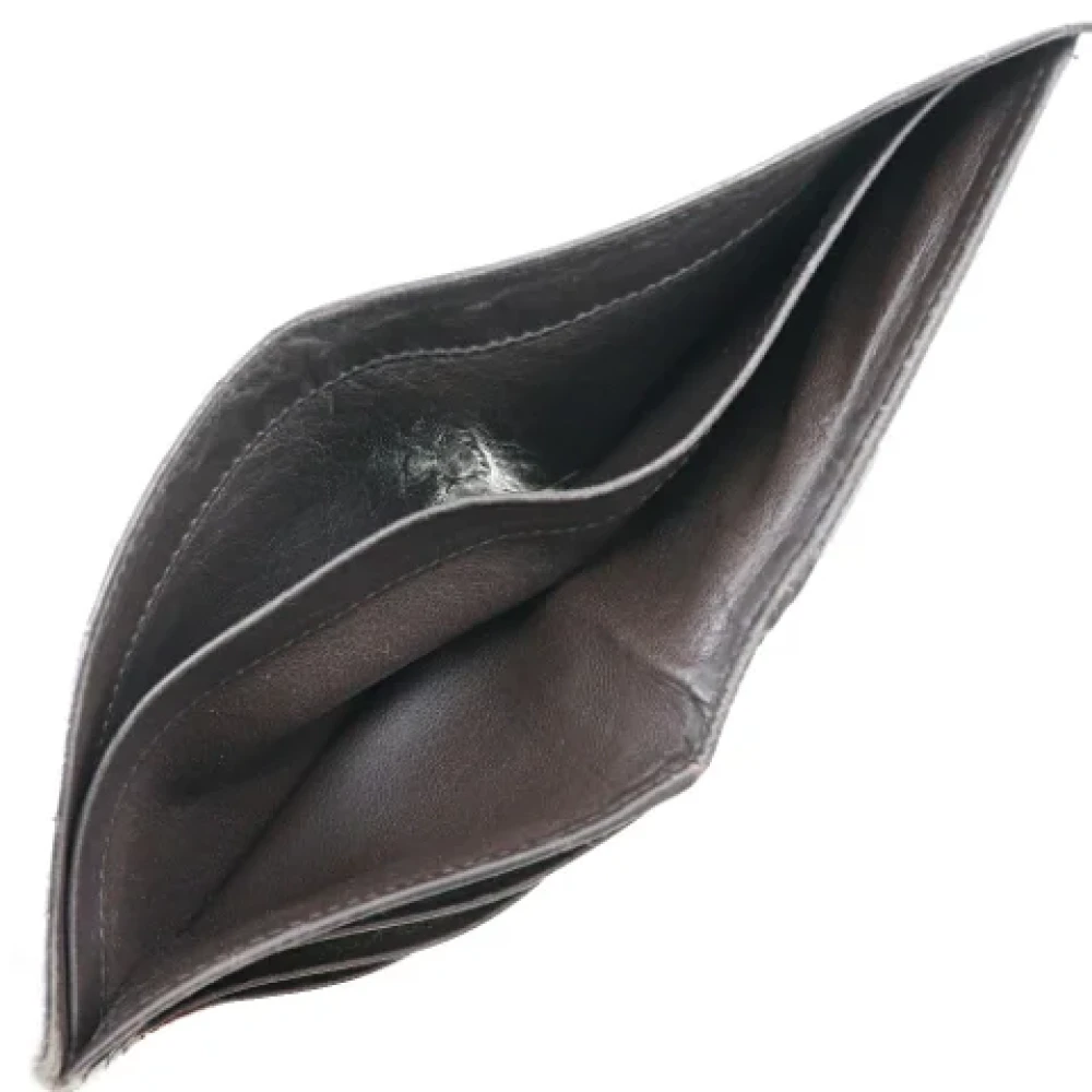 Bottega Veneta Vintage Pre-owned Leather wallets Brown Dames