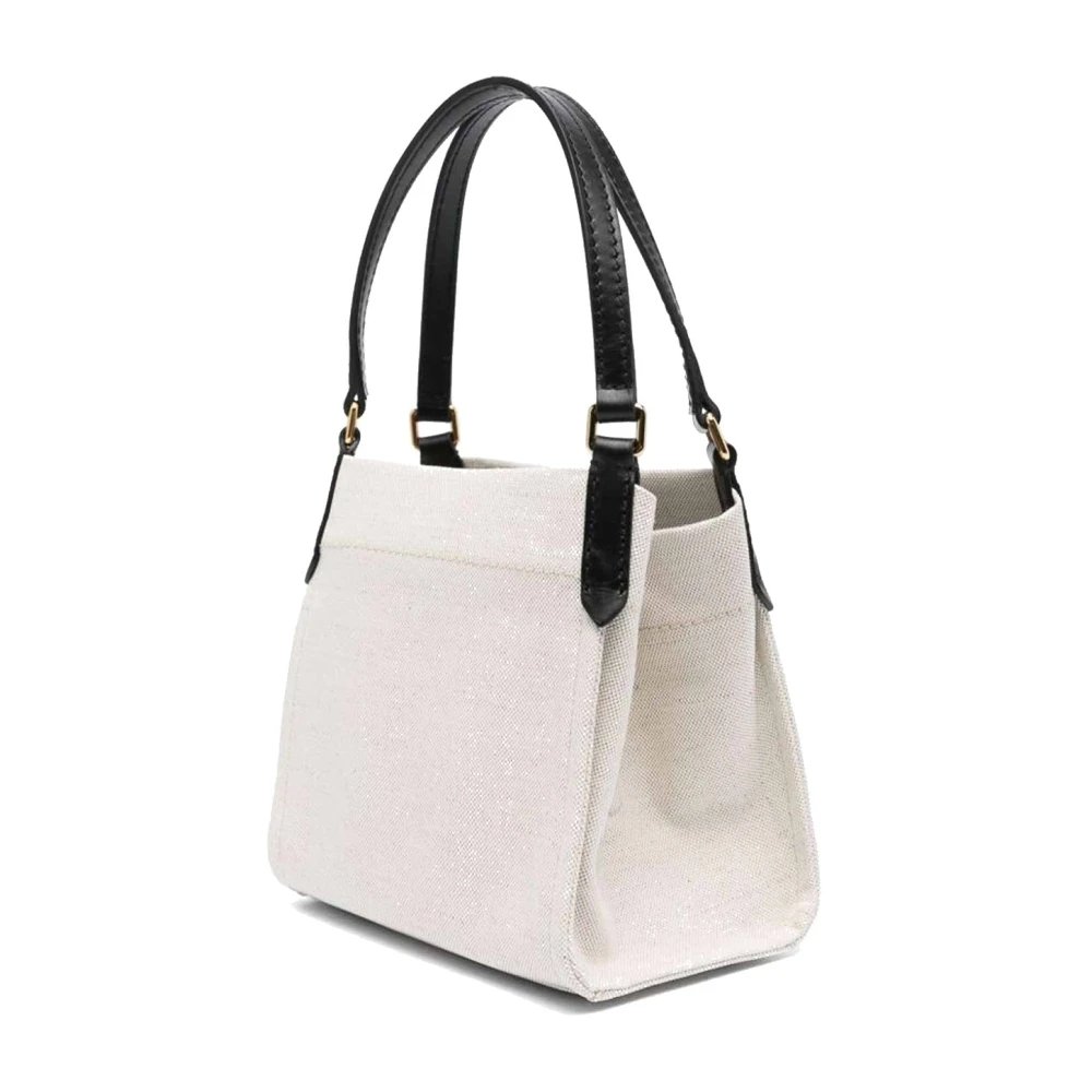 Tom Ford Amalfi Tote Tas met Leren Band Beige Dames