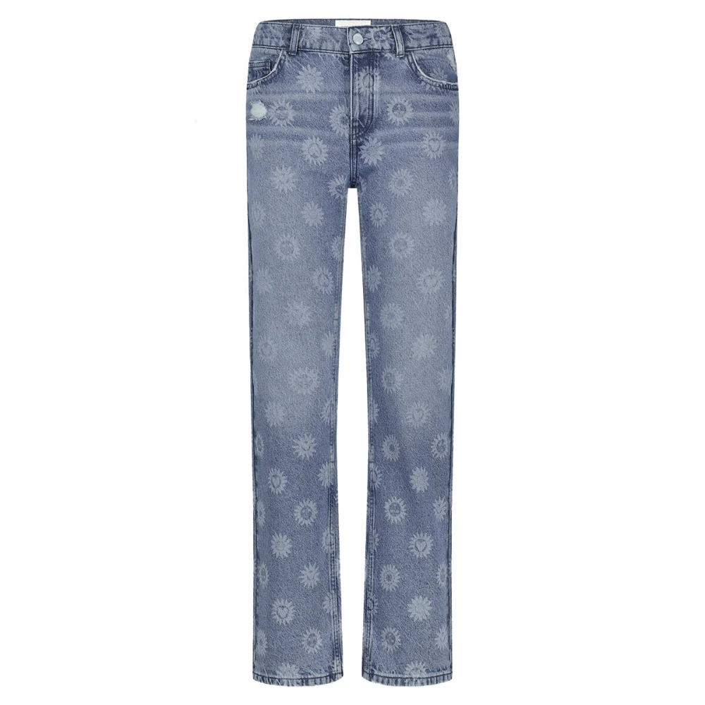 Fabienne Chapot Marie Straight Leg Jeans Blue Dames