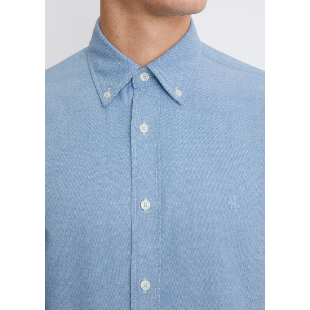 Marc O'Polo Gewoon overhemd Blue Heren