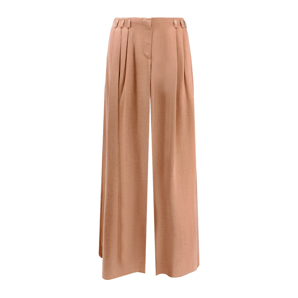 Trousers > Wide Trousers - - Giorgio Armani - Modalova