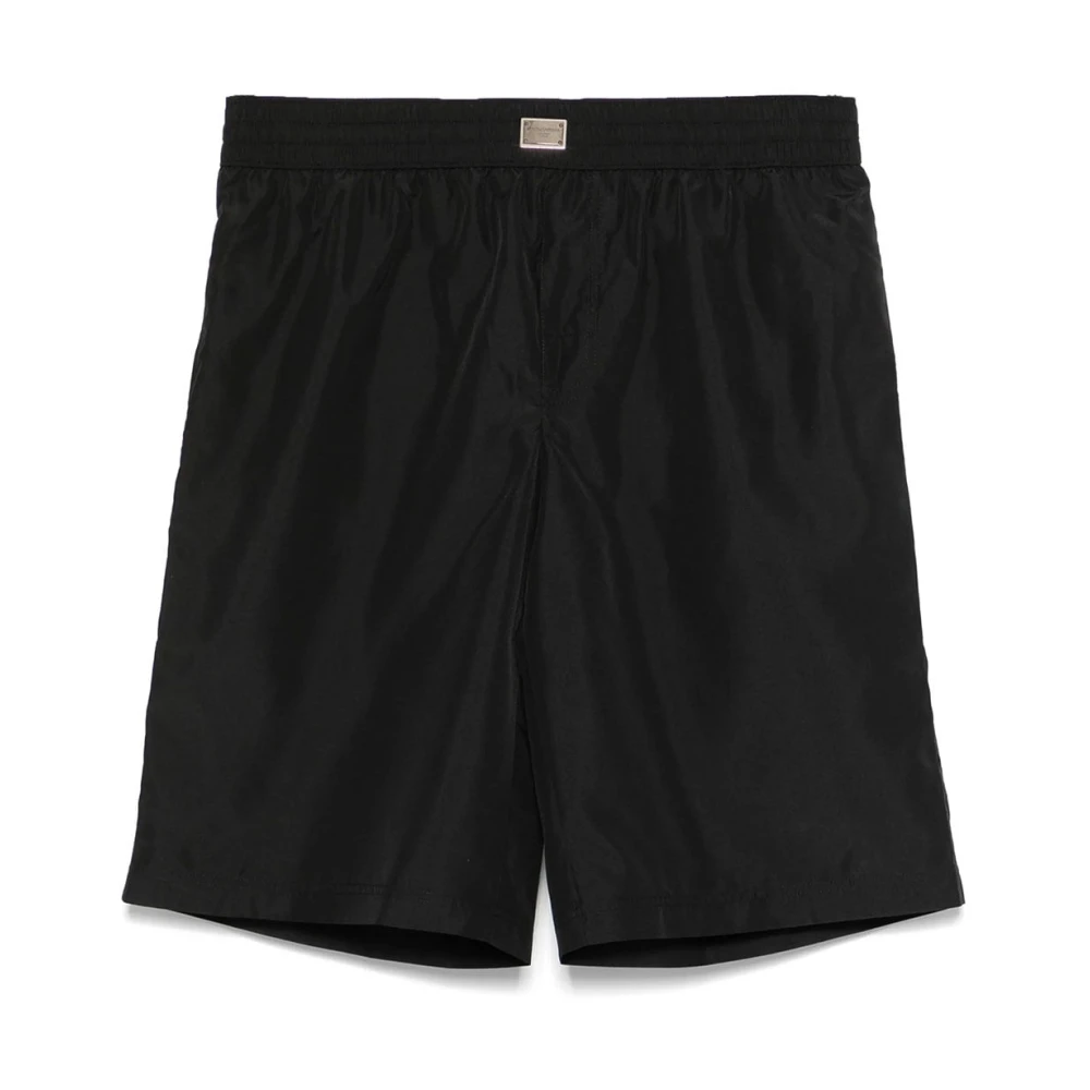 Dolce & Gabbana Men's Black Boxer Briefs In Long Length - Underpants - Xl - Underwear