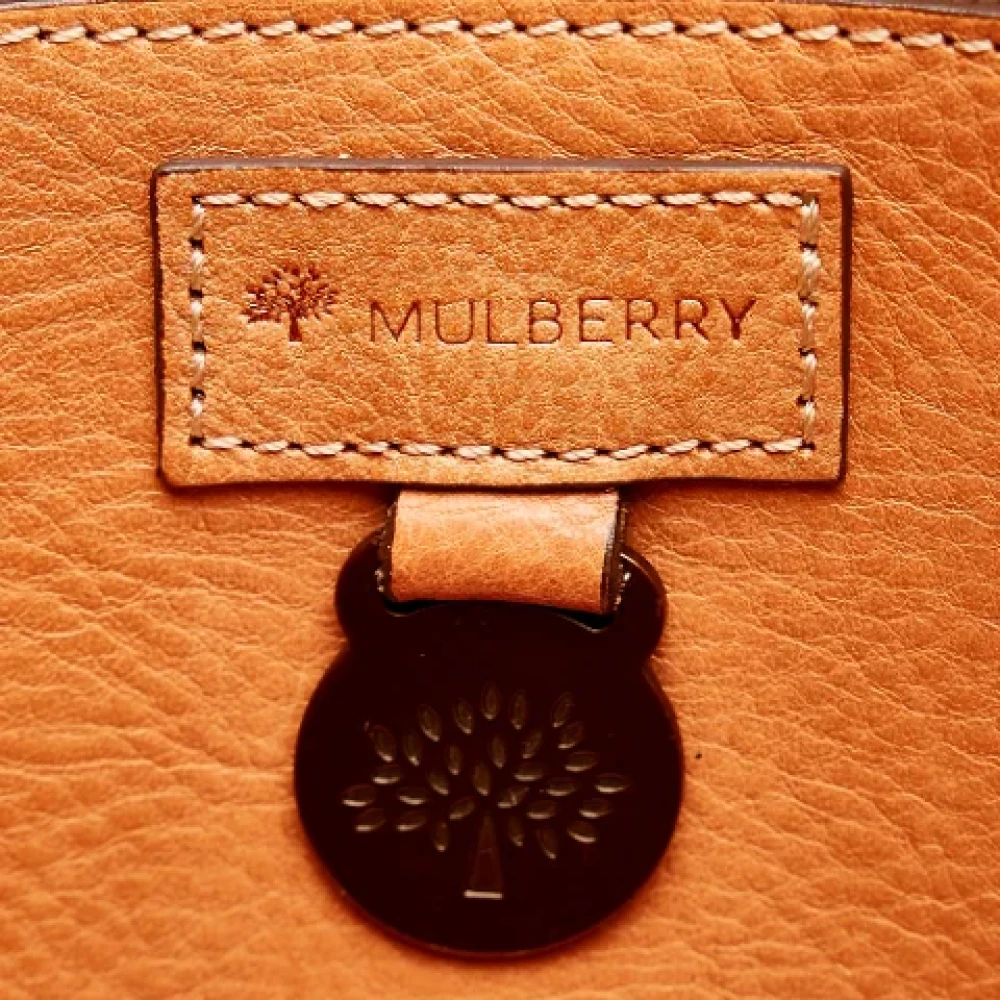 Mulberry Pre-owned Leather handbags Brown Dames