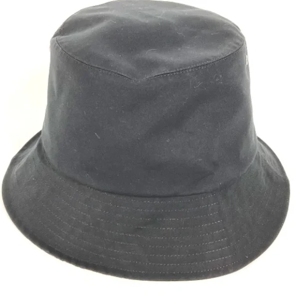 Dior Vintage Pre-owned Fabric hats Black Dames