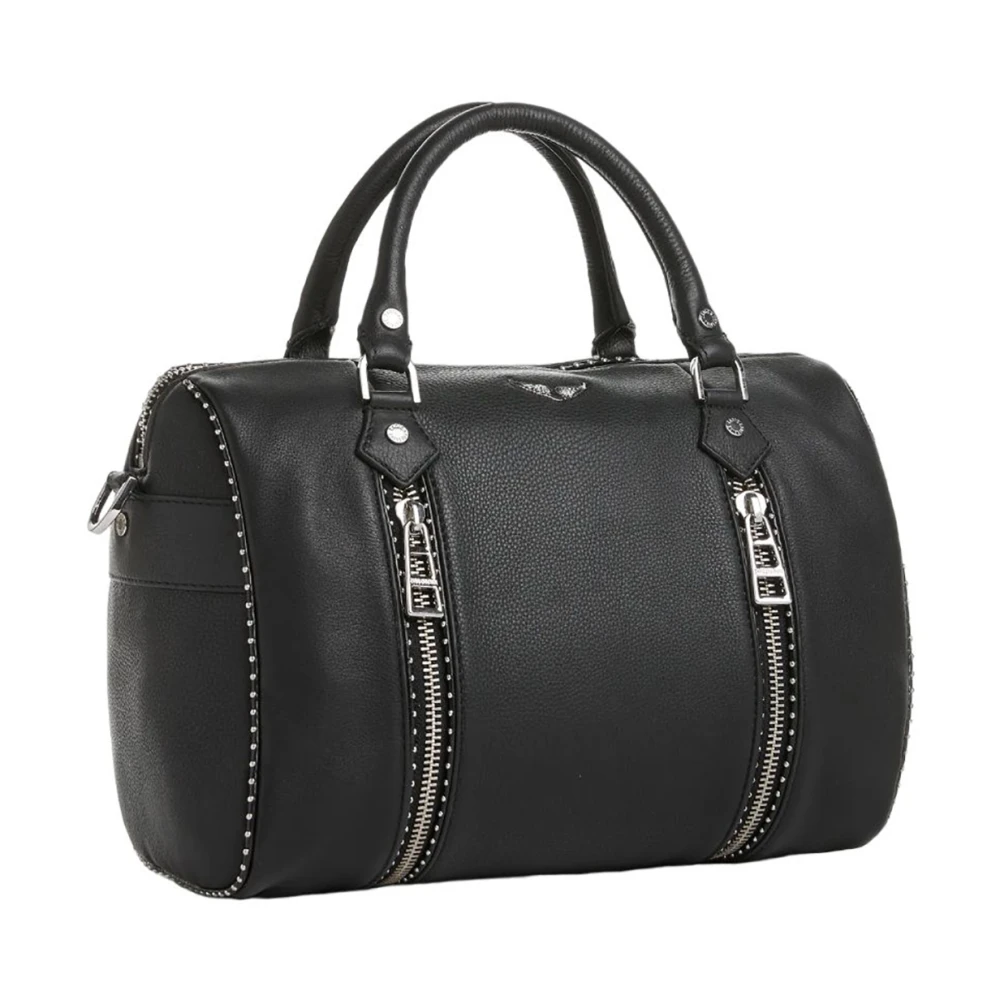 Zadig & Voltaire Sunny Medium Studs Bag Black Dames
