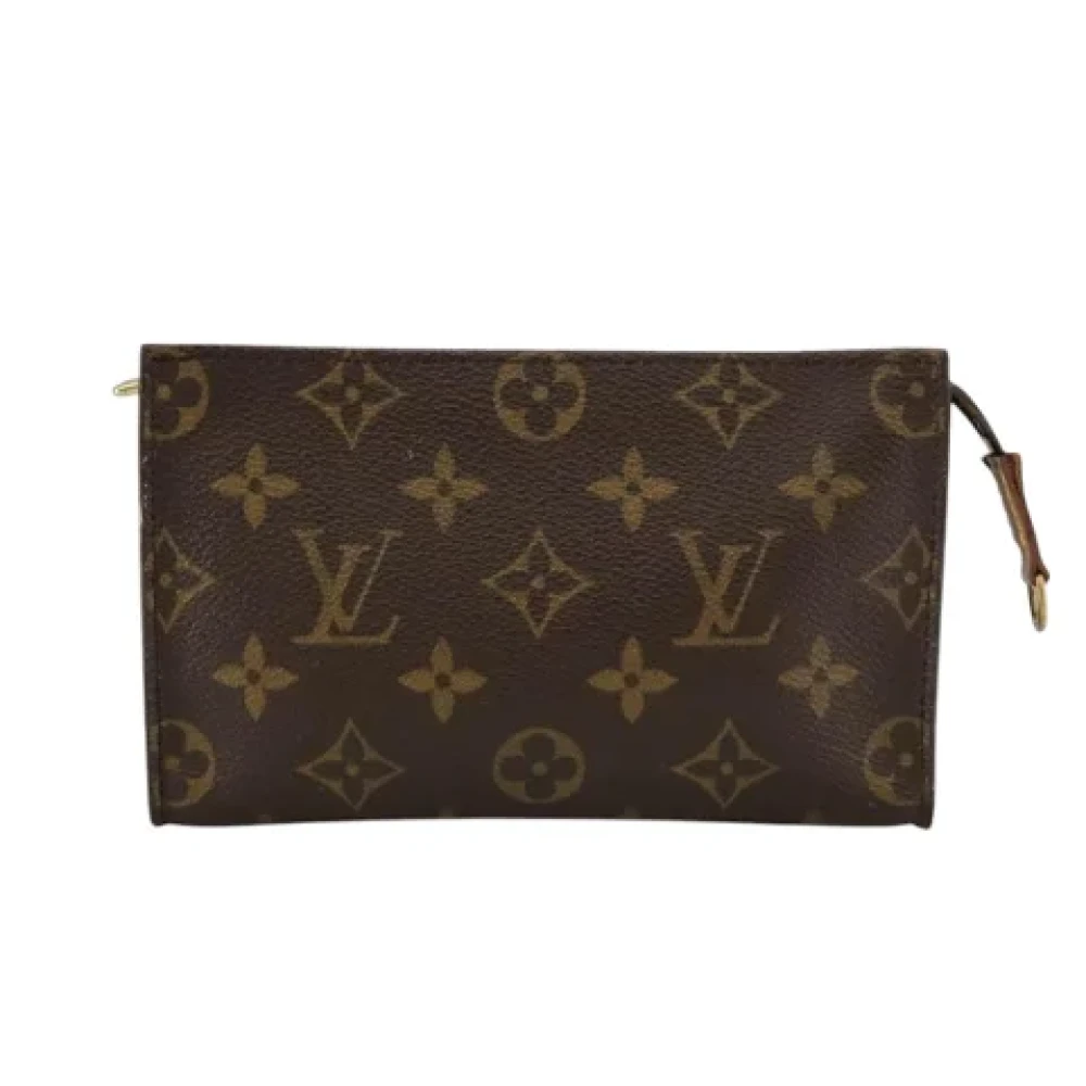 Louis Vuitton Vintage Pre-owned Canvas pouches Brown Dames