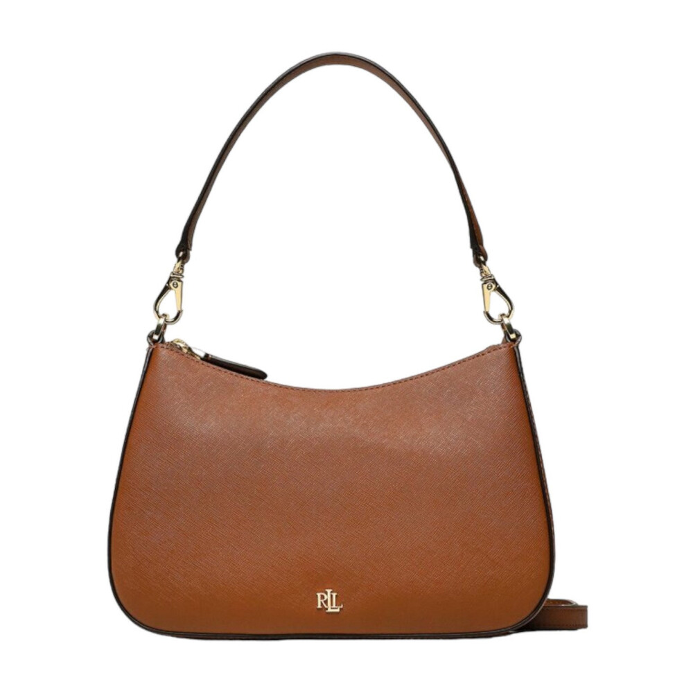 Leren Tas met Metalen Logo Ralph Lauren Schoudertassen Miinto.be