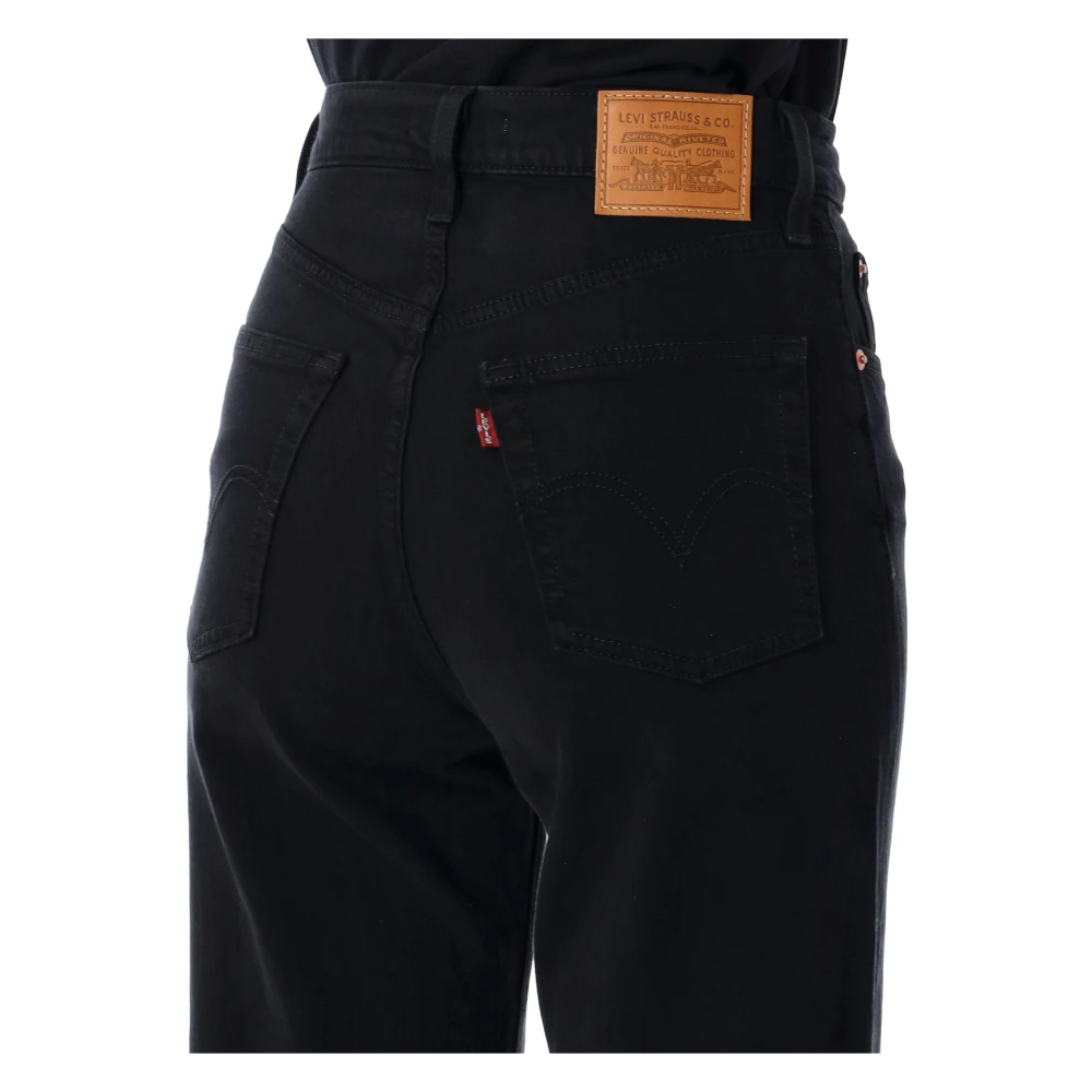 Levi's Dameskleding Jeans Zwart Sprout Aw24 Black Dames