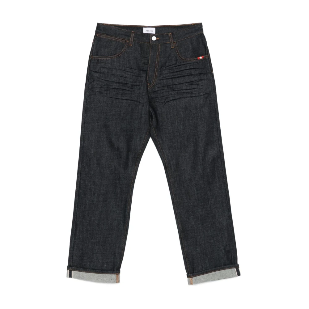Amish Men's Blue Denim Jeans W28