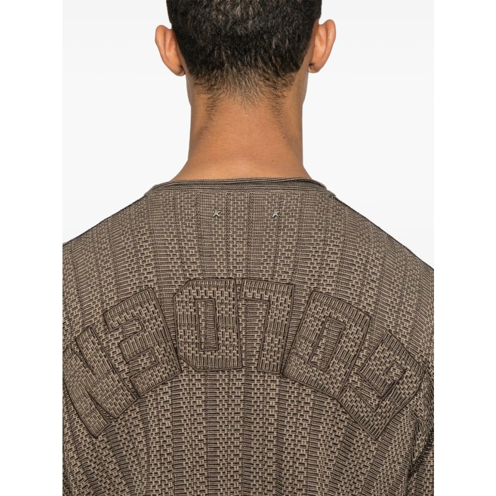 Golden Goose Bruine Trui Brown Heren