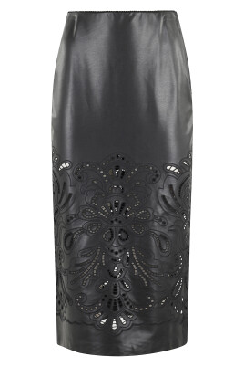 jupe-midi-en-similicuir-noir