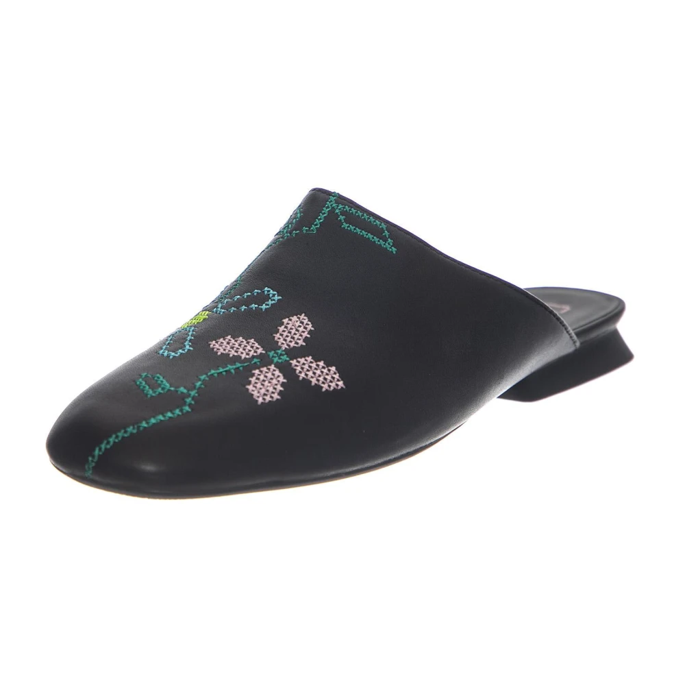 Camper Donna Nero - Sandali Tomaia In Pelle - Shoes - 38 Eu