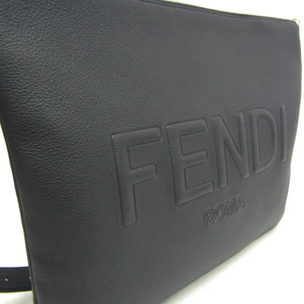 Fendi Vintage Pre-owned Fabric fendi-bags Black Dames