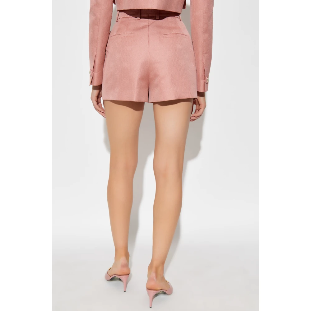 Dolce & Gabbana Monogram shorts Pink Dames