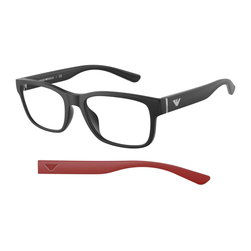 Emporio Armani Originele bril met 3 jaar garantie Black Heren