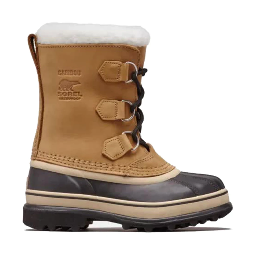 Sorel Ungdom Caribou Vinterstövlar Brown, Unisex