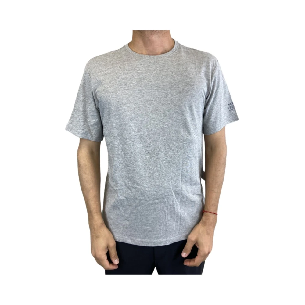 Ecoalf Grijze T-shirt met korte mouwen Gray Heren