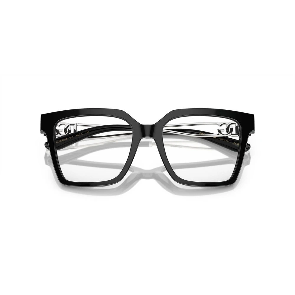 Dolce & Gabbana Zwarte brillenframes Black Unisex