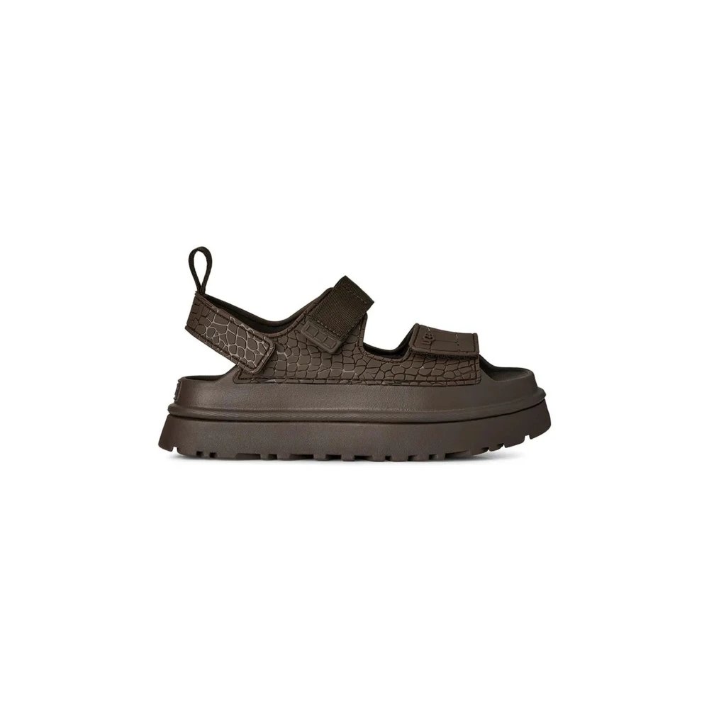 Ugg Donna Marrone - W Goldenglow Embossed Sandals, Size: Eu - 39 - Immagine 3