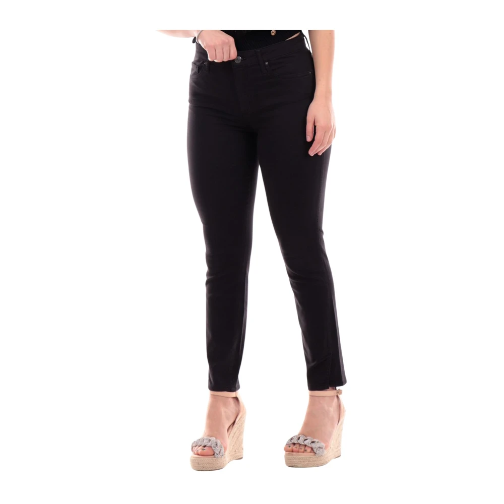 Emporio Armani Zwarte Jeans 5-Pocket Broek Black Dames