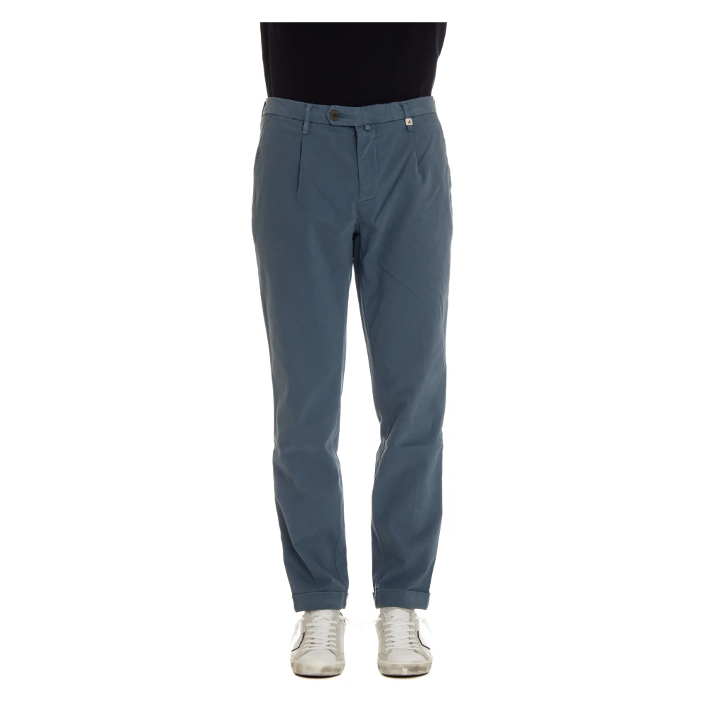 Myths Heldere Blauwe Broek Verfijnde Stijl Blue Heren