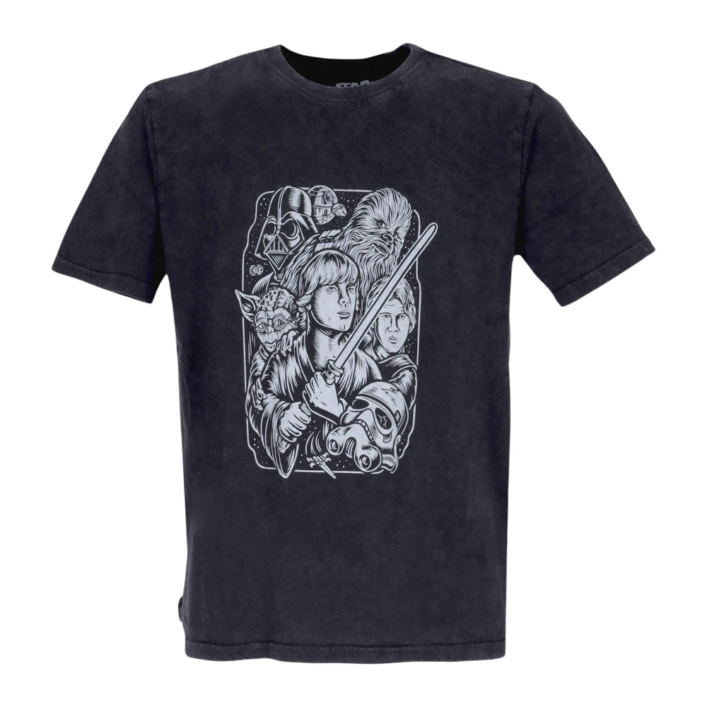 Element Star Wars Logo Tee Gewassen Zwart Black Heren