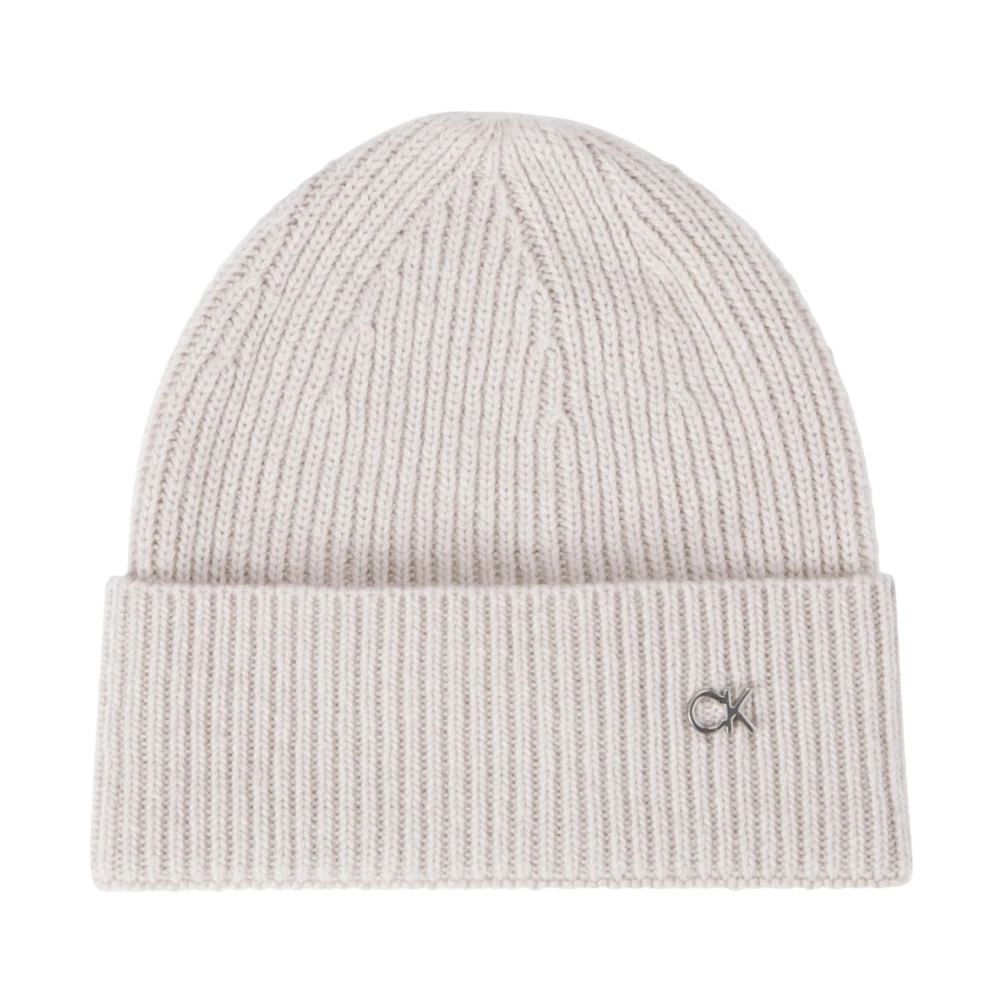 Calvin Klein Women's Grey Re-Lo Mix Beanie