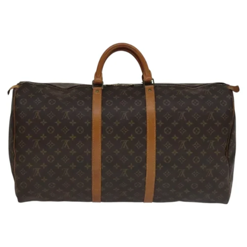 Louis Vuitton Vintage Pre-owned Canvas travel-bags Brown Dames