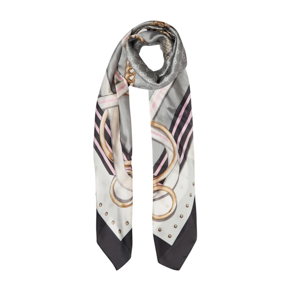 Liu Jo Gestreepte Foulard Sjaal Multicolor Dames