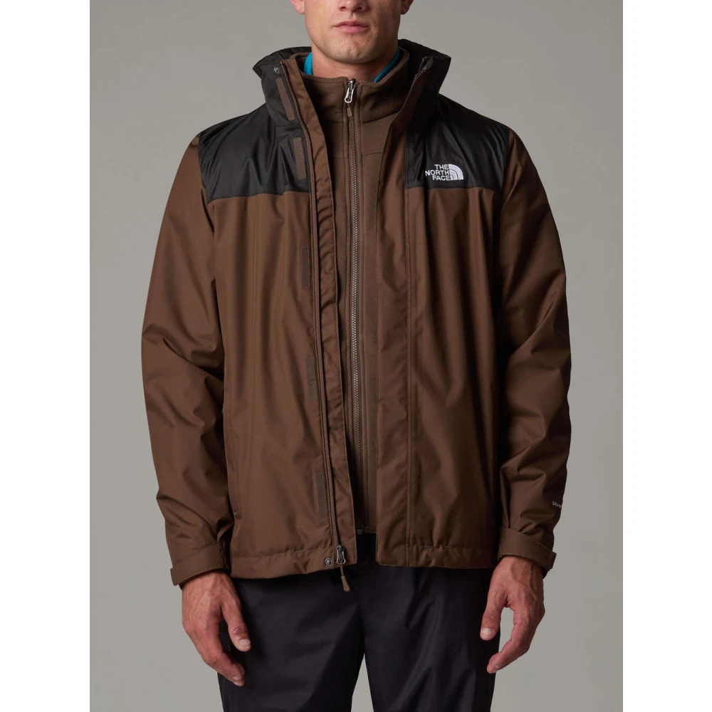 The North Face 3-in-1 Waterdichte Jas Brown Heren