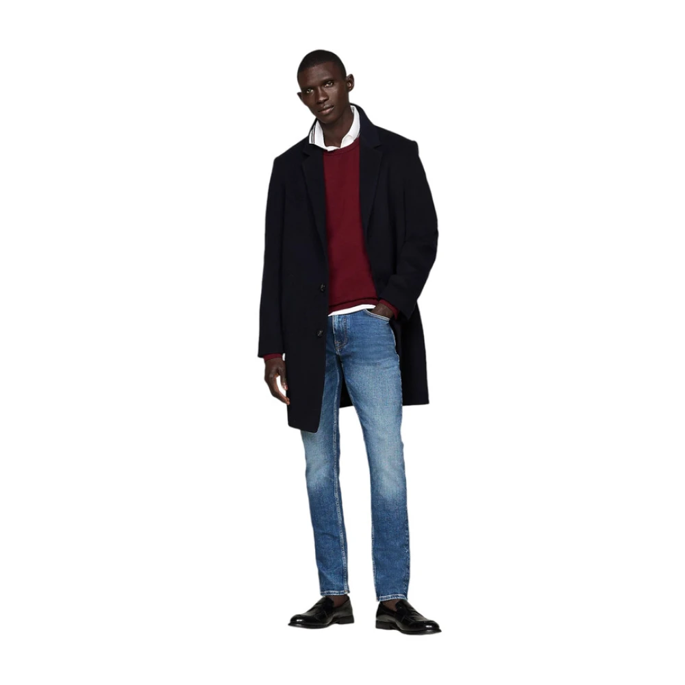 Tommy Hilfiger Slim-fit Denim Jeans Blue Heren