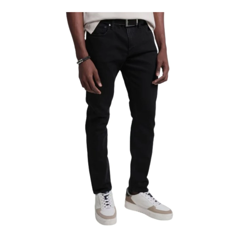 Calvin Klein Slim Fit Gewassen Zwarte Jeans Black Heren